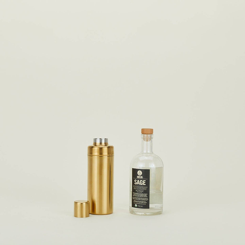 Brass Cocktail Shaker - Nested