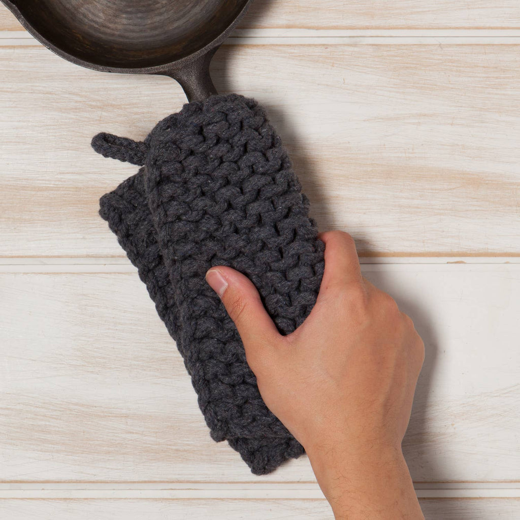 Shadow Knit Potholder - Nested Designs