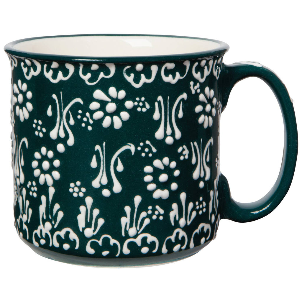 Hand-painted Evani Forest Turkish Mug - Nested Designs