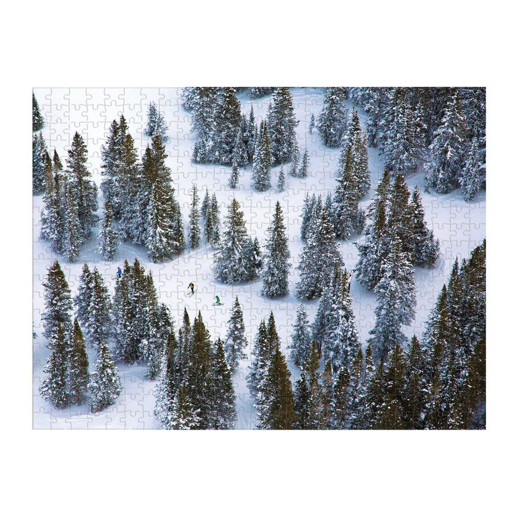 The Snow Double-Sided 500 Piece Puzzle - Nested