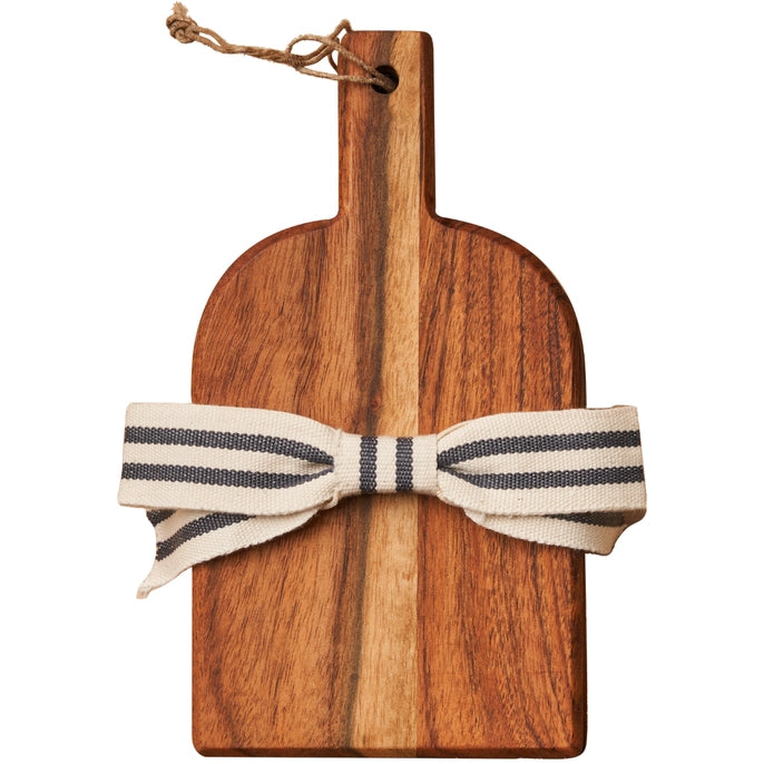 Acacia Heirloom Mini Cheeseboard (natural wood) - Nested