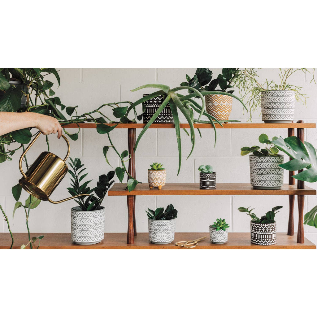 Saffron Spark Large Plant Pot - Nested Designs