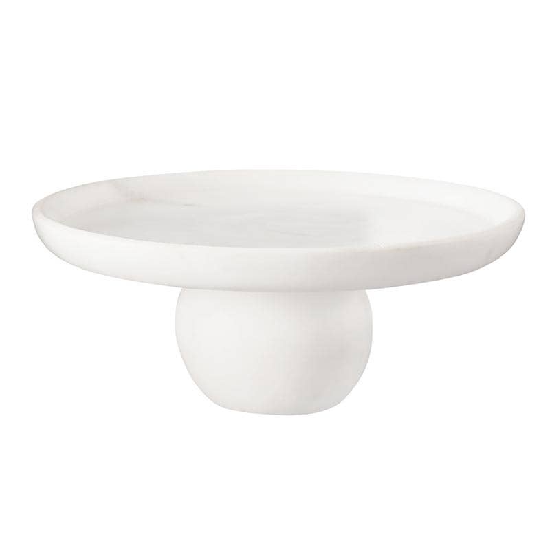 10" Marble Round Pedestal - Nested