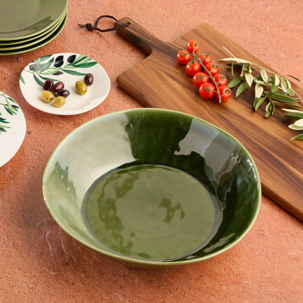 Verde Pasta Bowl Pairs with Olivia - Nested Design