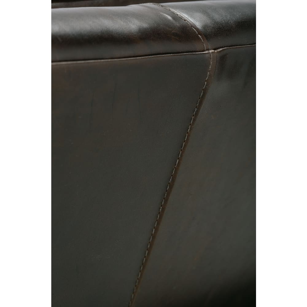 Atticus Leather Accent Chair - Nested Designs