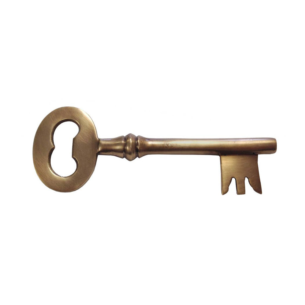 Antiqued Brass Key Bottle Opener - Nested