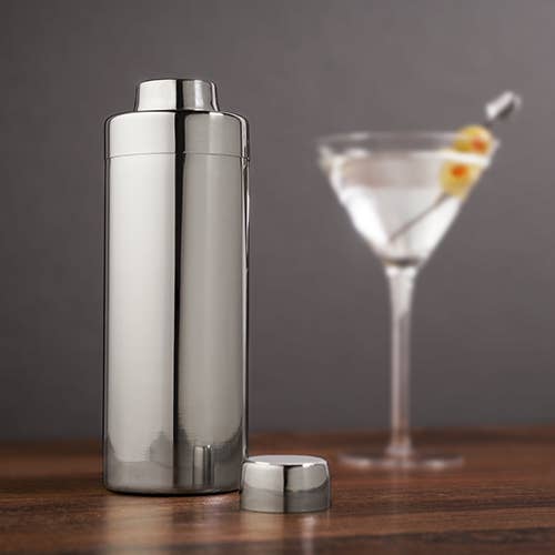 Harrison Element Polished Stainless Steel Cocktail Shaker - Nested