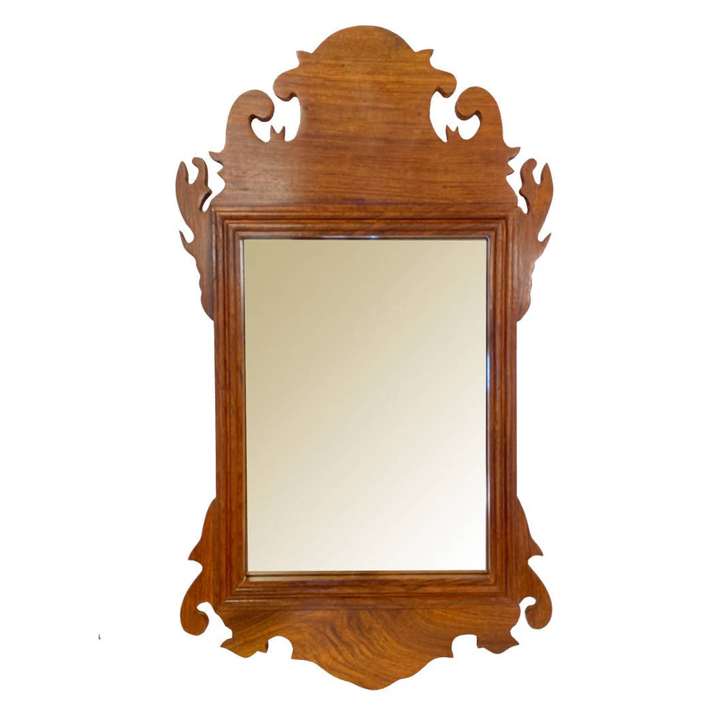 Sheesham Wood Early American Framed Mirror - Nested