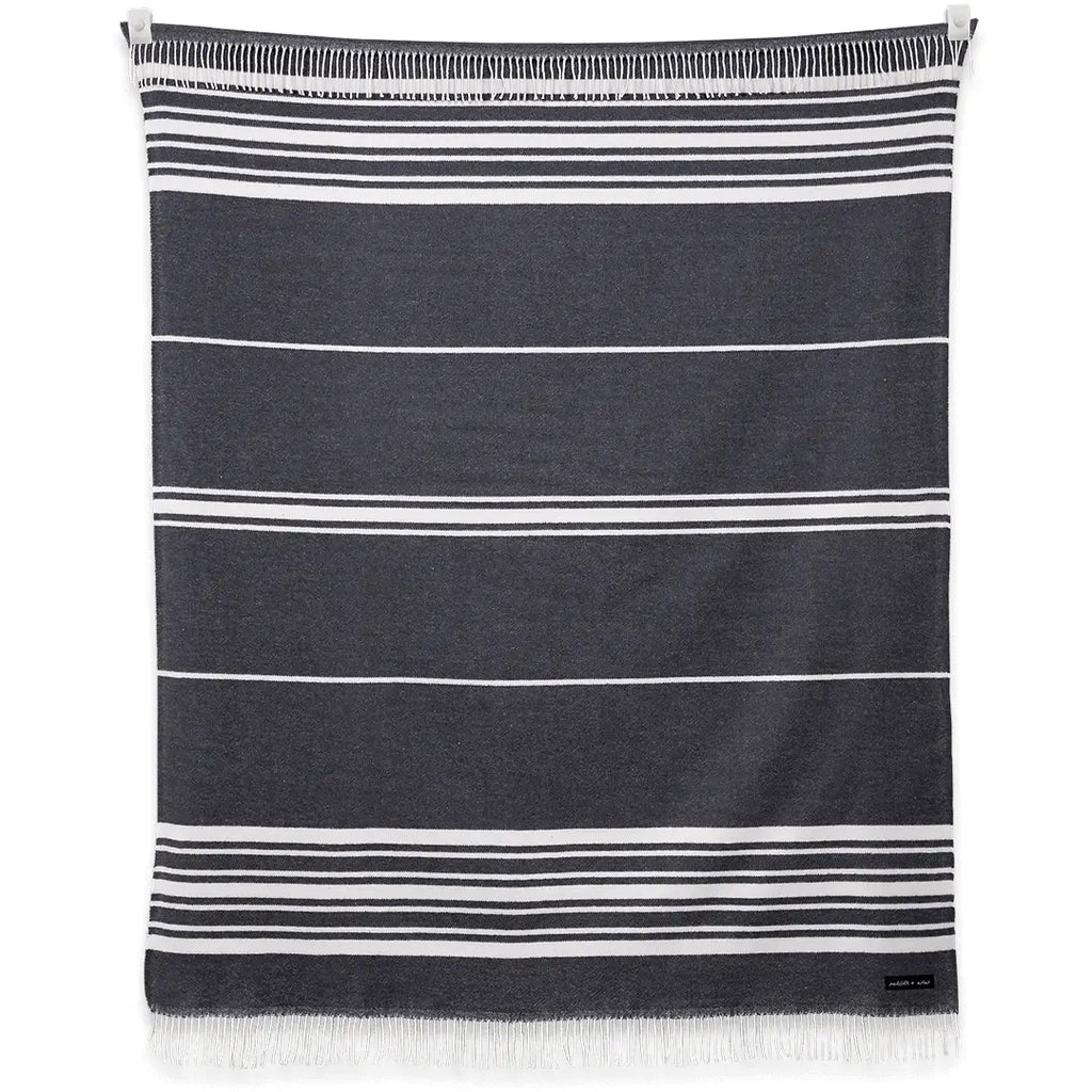 Contrast Allegro Throw Blanket - Nested