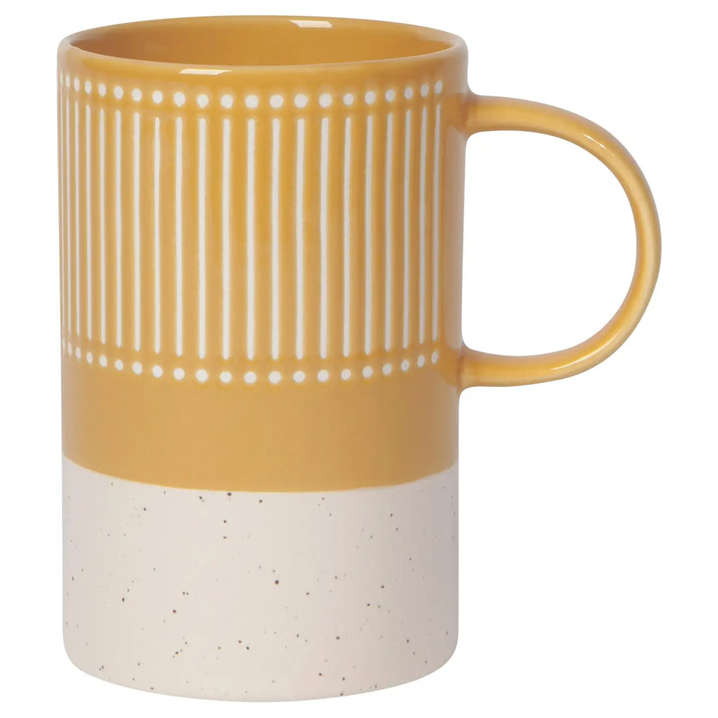 Ochre Etch Mug - Nested