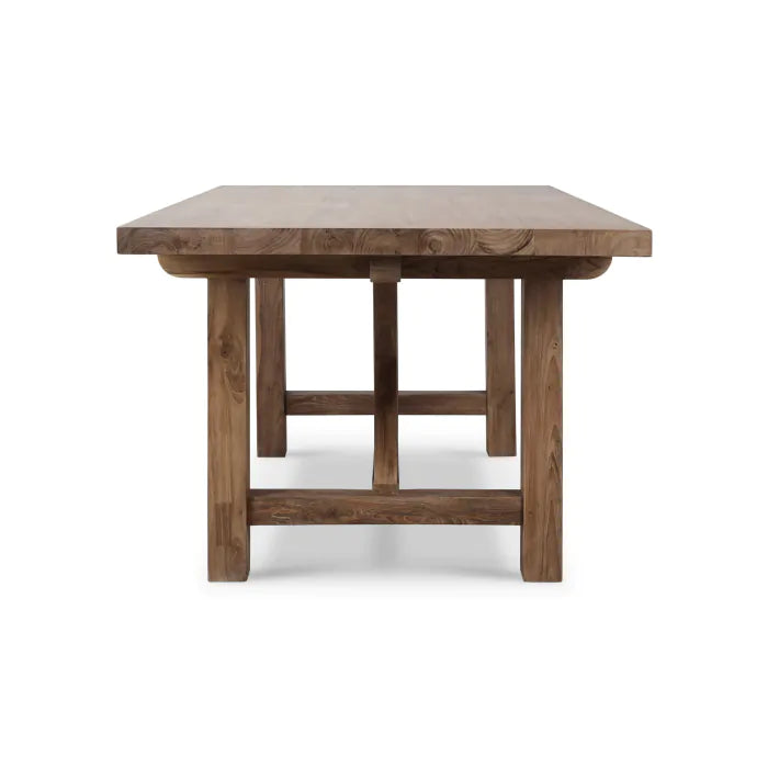 Silvia Reclaimed Teak Dining Table  - Nested