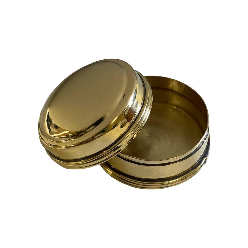 Brass Pill Box - Nested