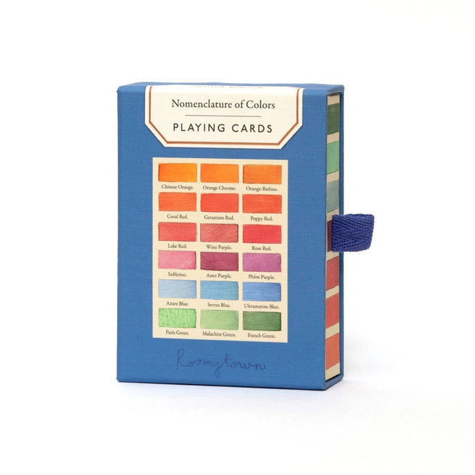 Nomenclature of Colours Single Playing Card Deck - Nested