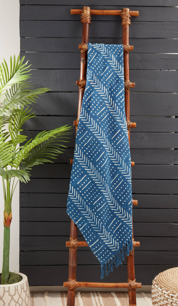 Mudcloth Throw - Heirloom Textile Design - Nested Designs