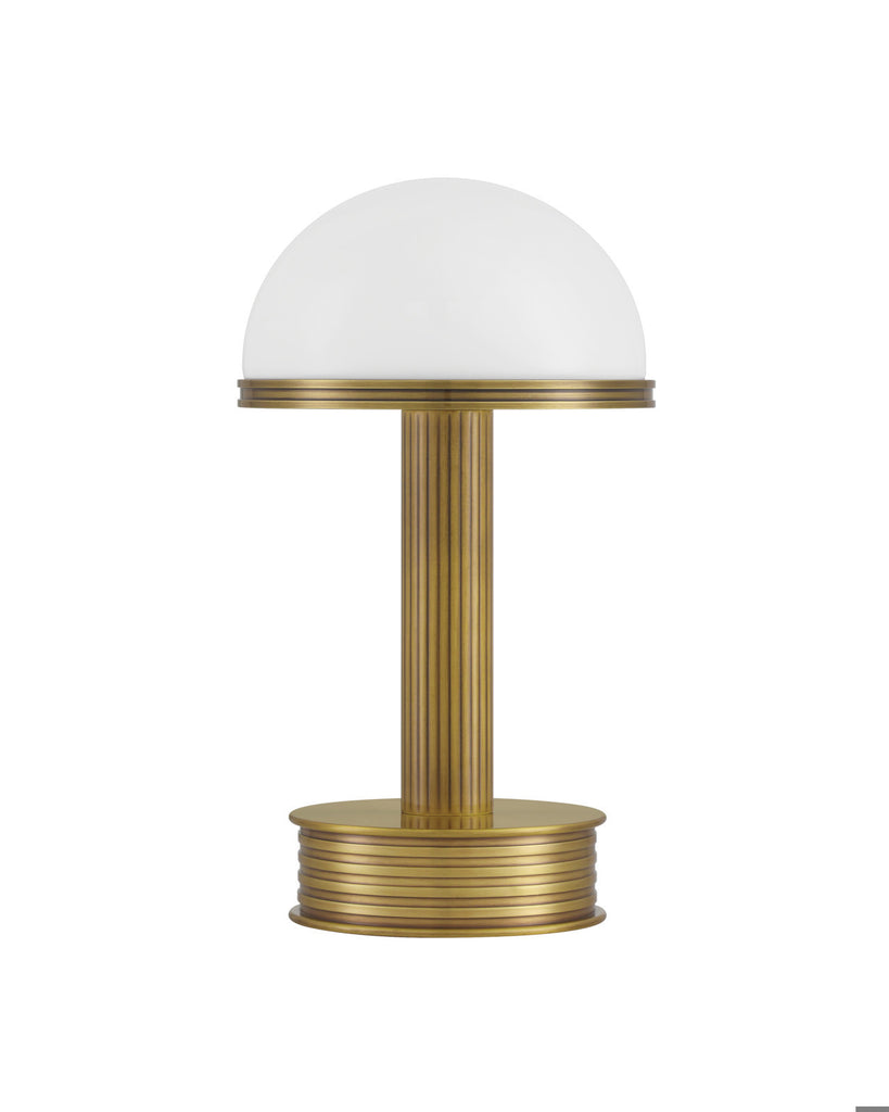 Promenade Brass Cordless Table Lamp  - Nested