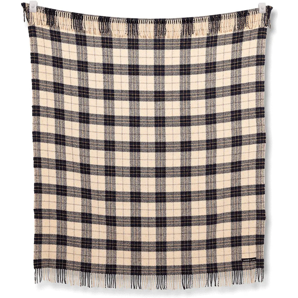 Vintage Plaid Winchester Throw - Nested