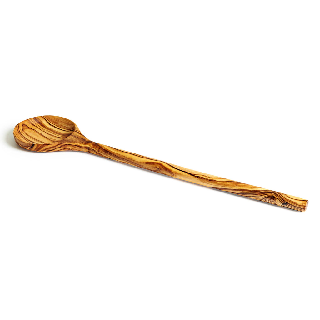 Olive Wood Round Spoon - Nested