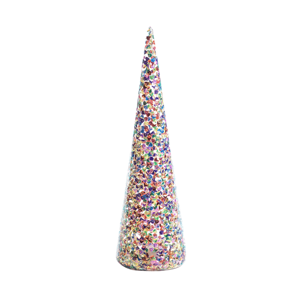 Sequin Tree LED - Multicolor - Large - Nested Designs