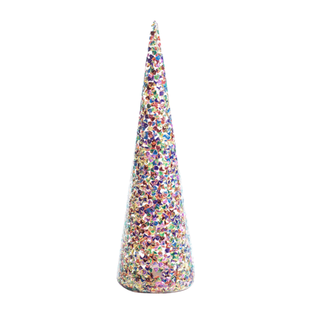 Sequin Tree LED - Multicolor - Small - Nested Designs
