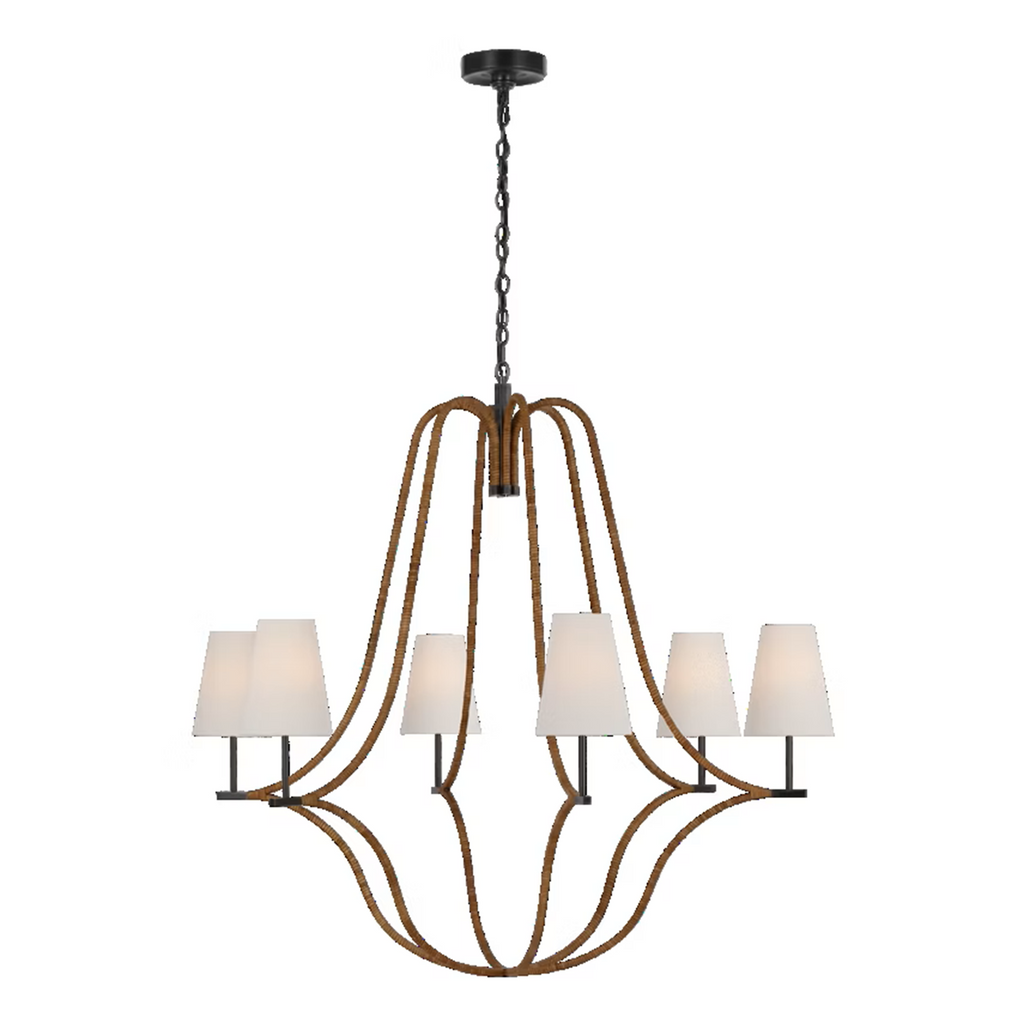 Biscayne Extra Large Wrapped Chandelier - Nested Designs