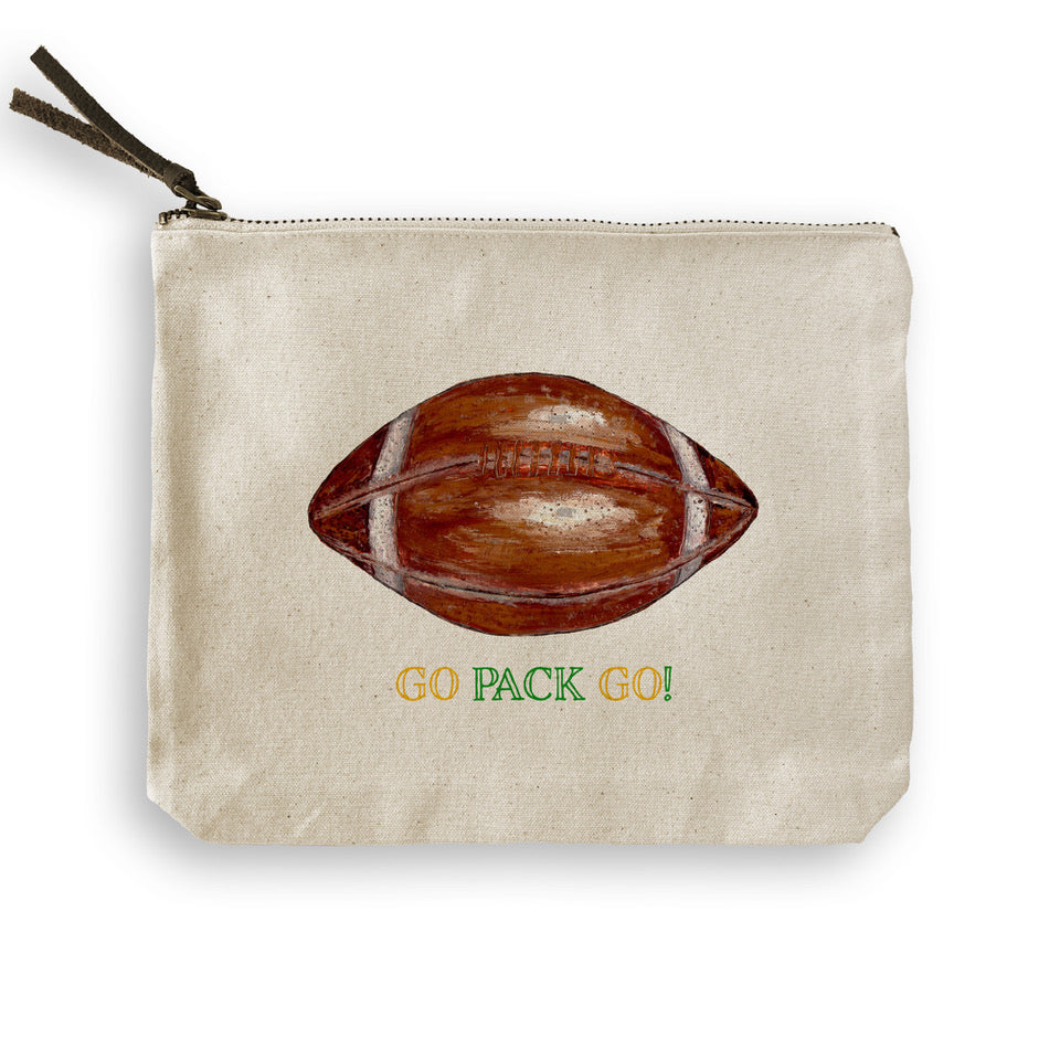 Go Pack Go - Green Bay Packer Zipper Pouches - Nested Designs