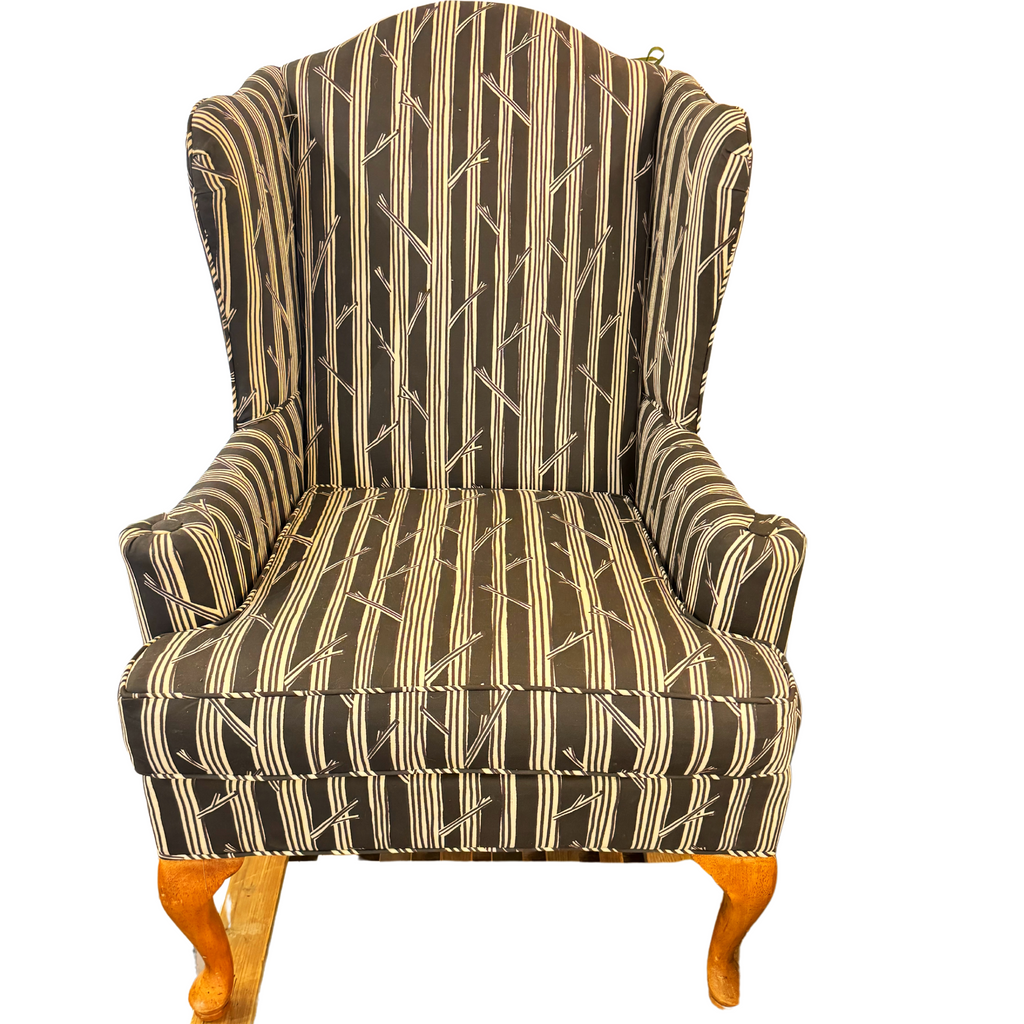 Tree-Lined Wingback Chair - NESTED