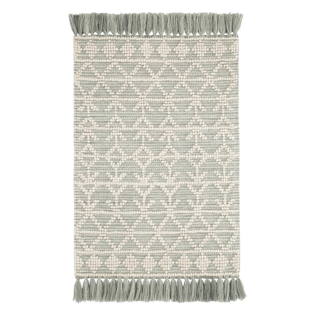 Pembrook Handwoven Wool Rug in Desert Sage - Nested Designs
