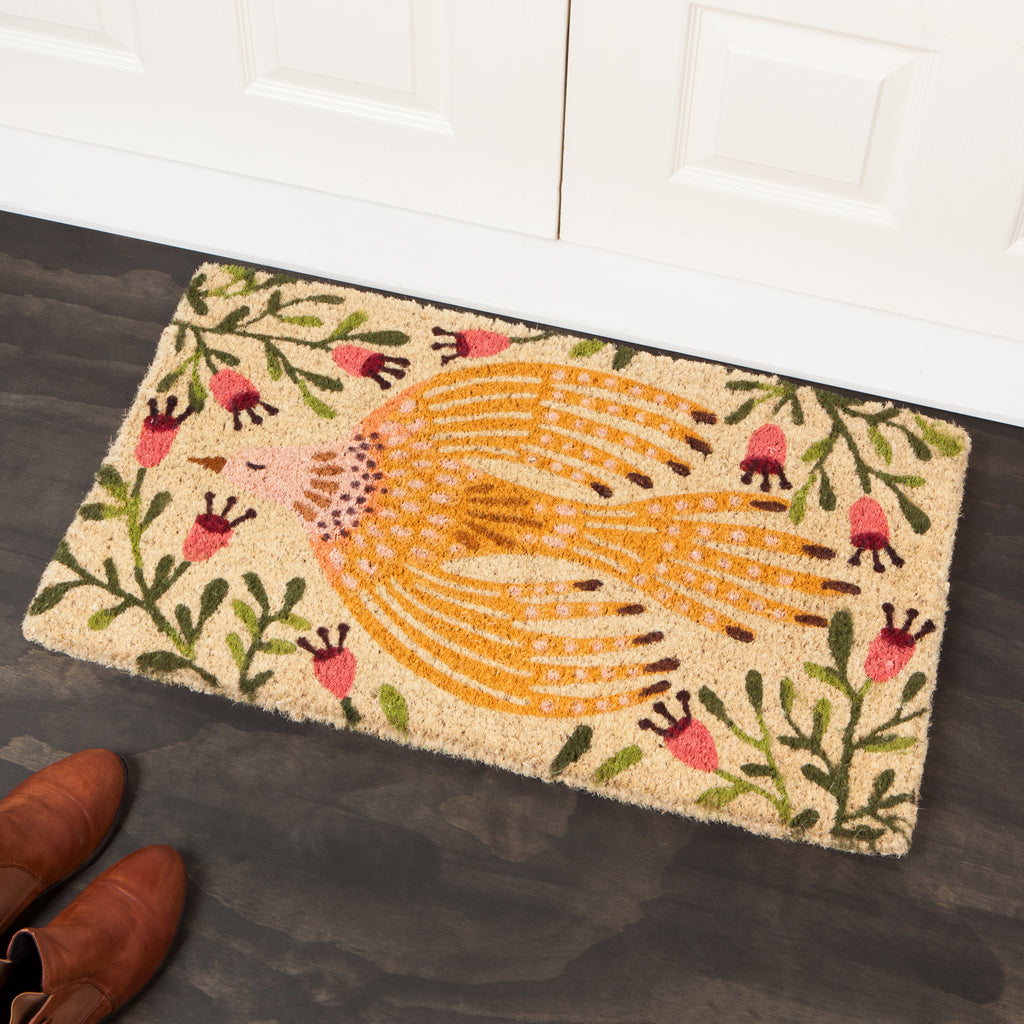 Plume Coir Doormat - Nested Designs