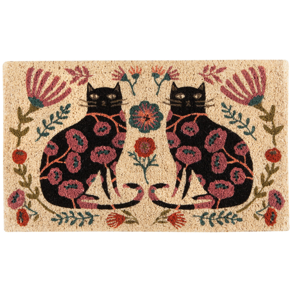 Catbloom Coir Doormat - Nested Designs
