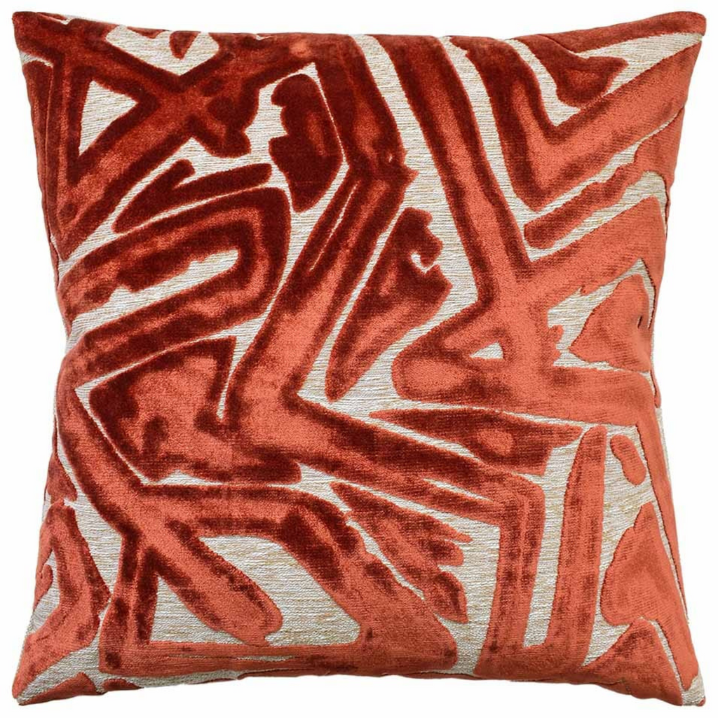 Depiction Pillow in Spice - Nest Designs