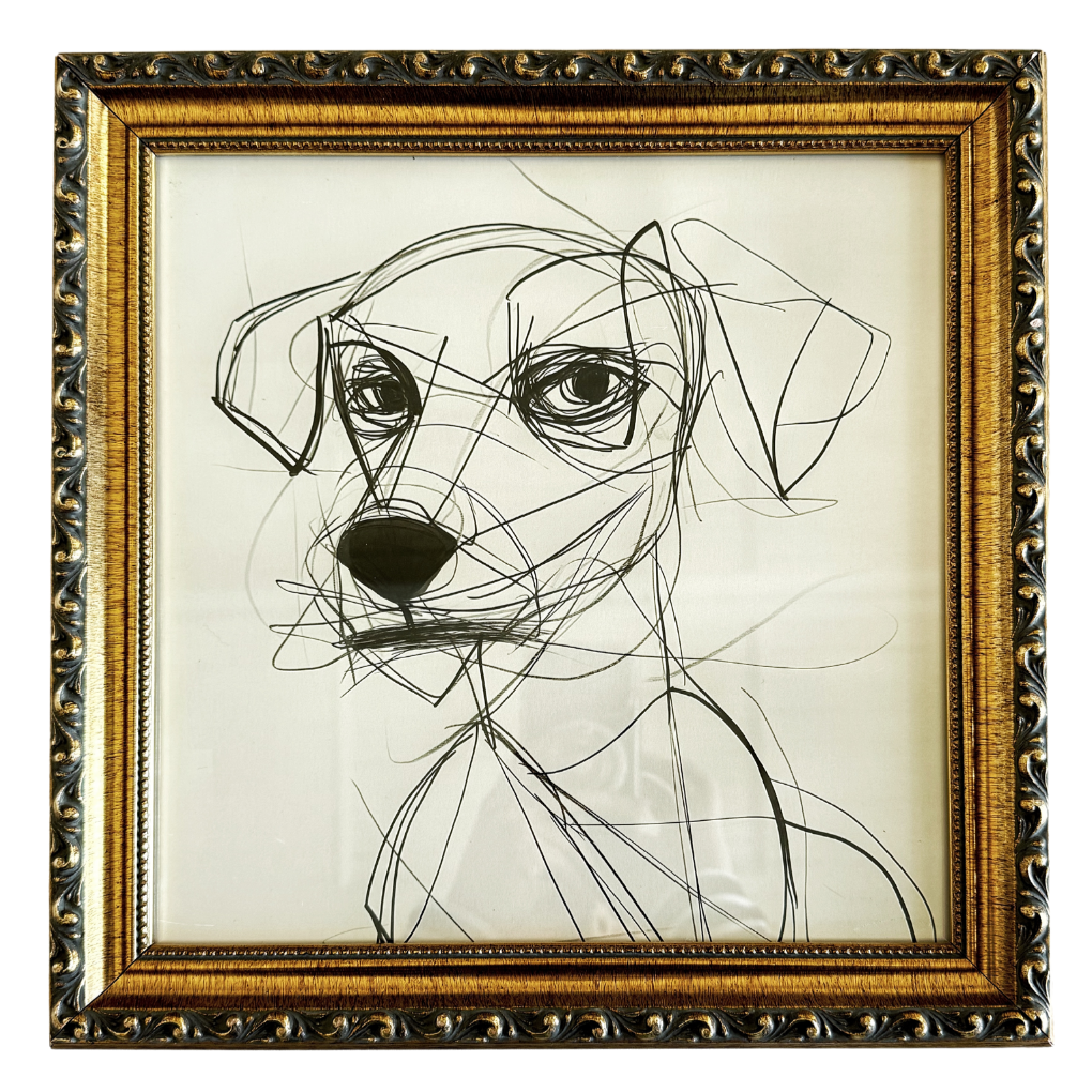 Ralph the Dog Art - NESTED