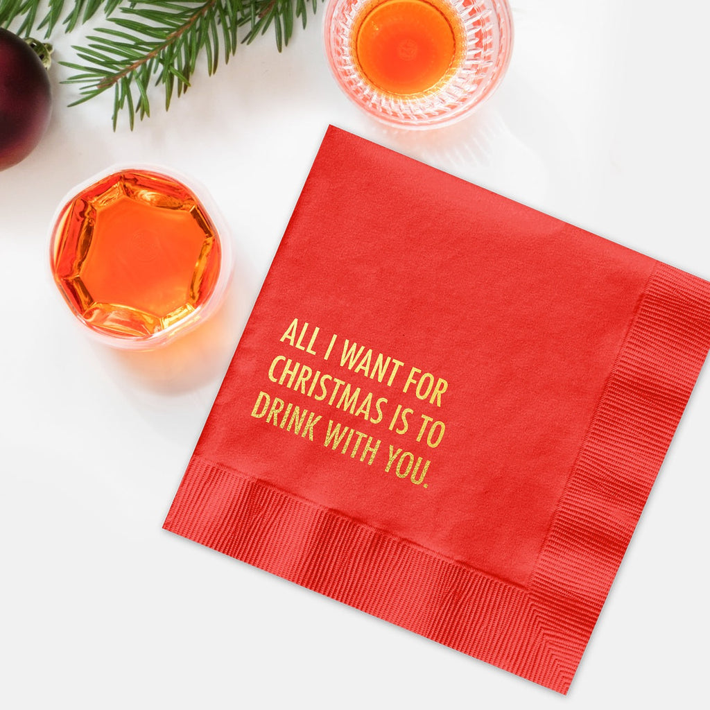 All I Want for Christmas Napkins - Nest