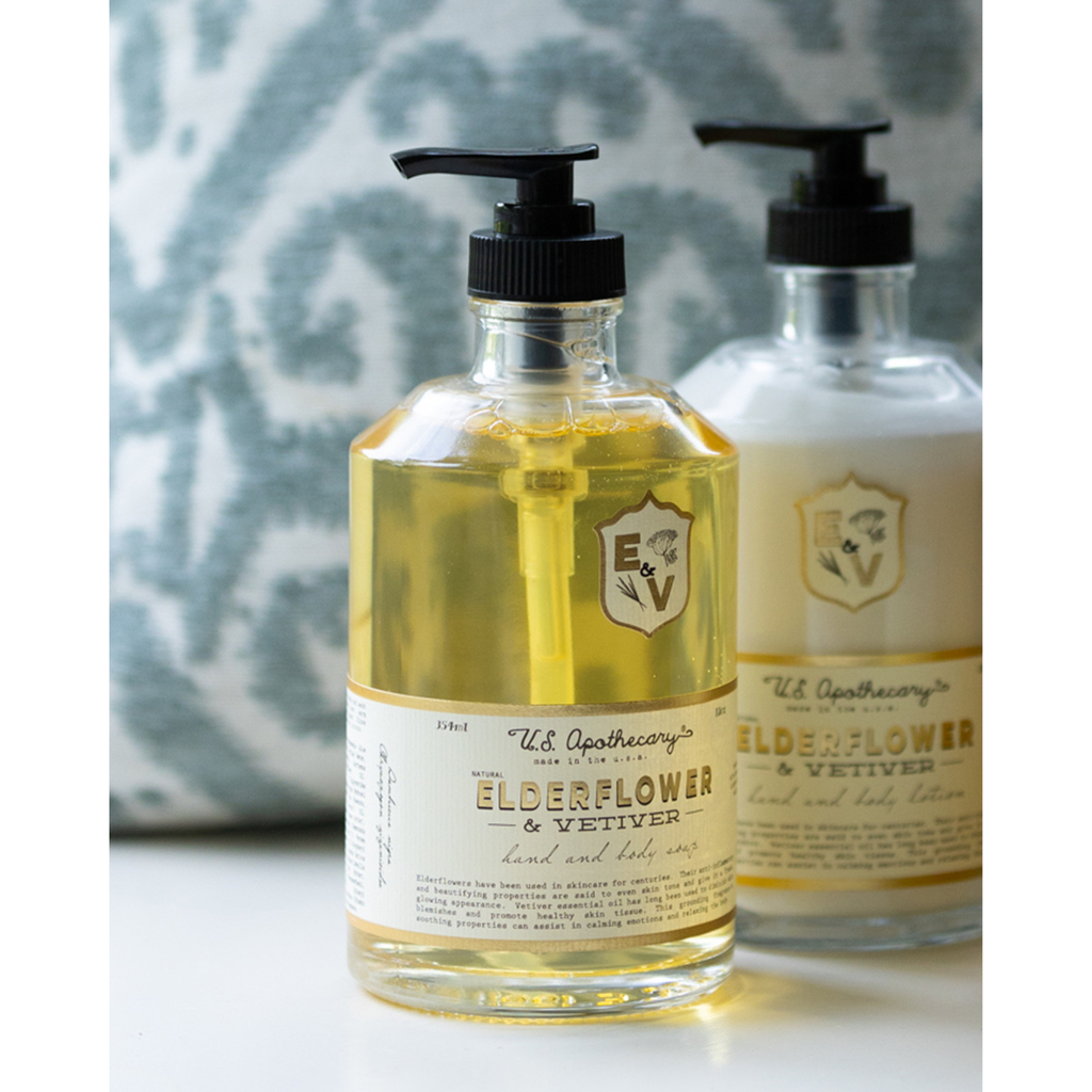 Elderflower and Vetiver Hand Soap - Nested Design