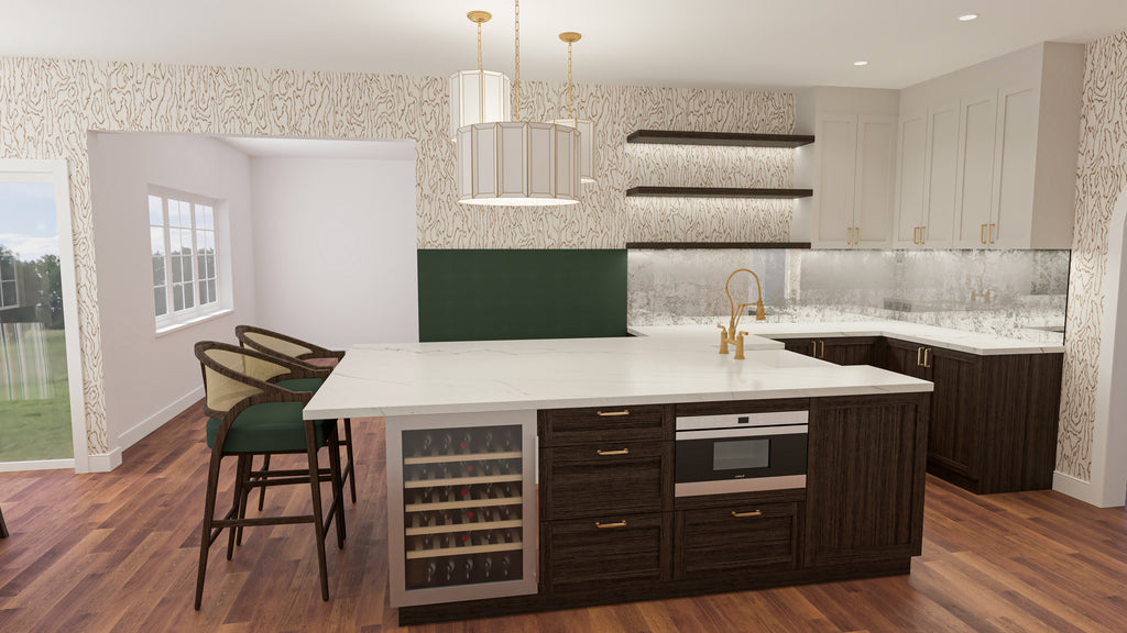 Elevated Entertaining Kitchen - Nested Project Design