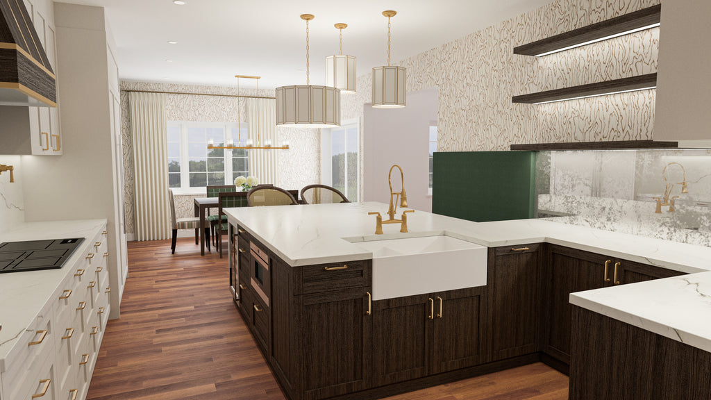 Elevated Entertaining Kitchen - Nested Project Design