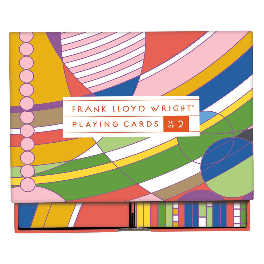 Frank Lloyd Wright Playing Card Set - Nested Design