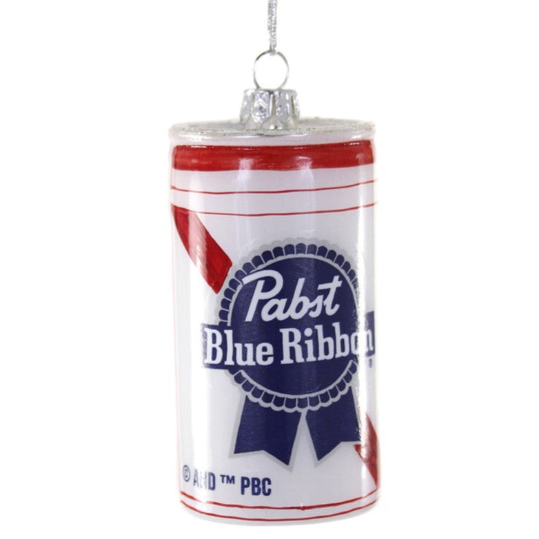 Blue Ribbon Beer Can Ornament - Nest