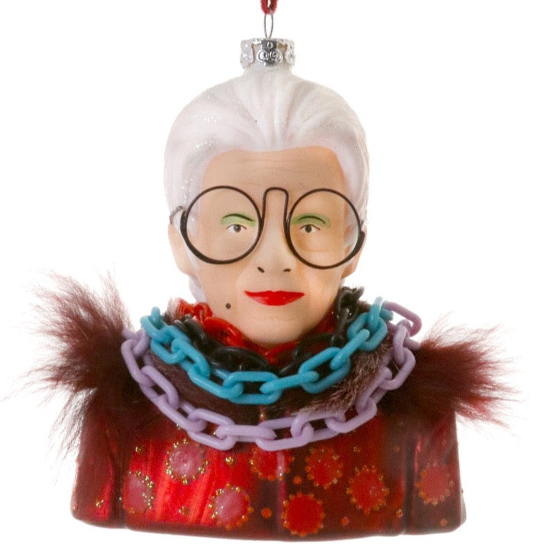 Iris Apfel Ornament - Nest