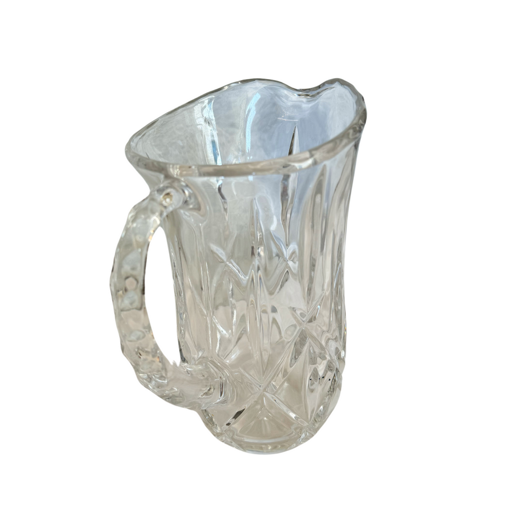 Vintage Crystal Pitcher - Nested Designs