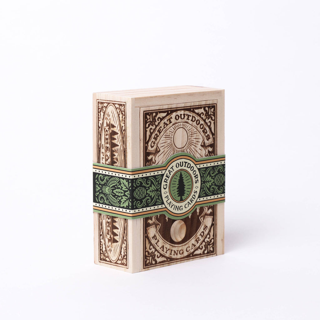 Great Outdoors Playing Cards - Nested Design