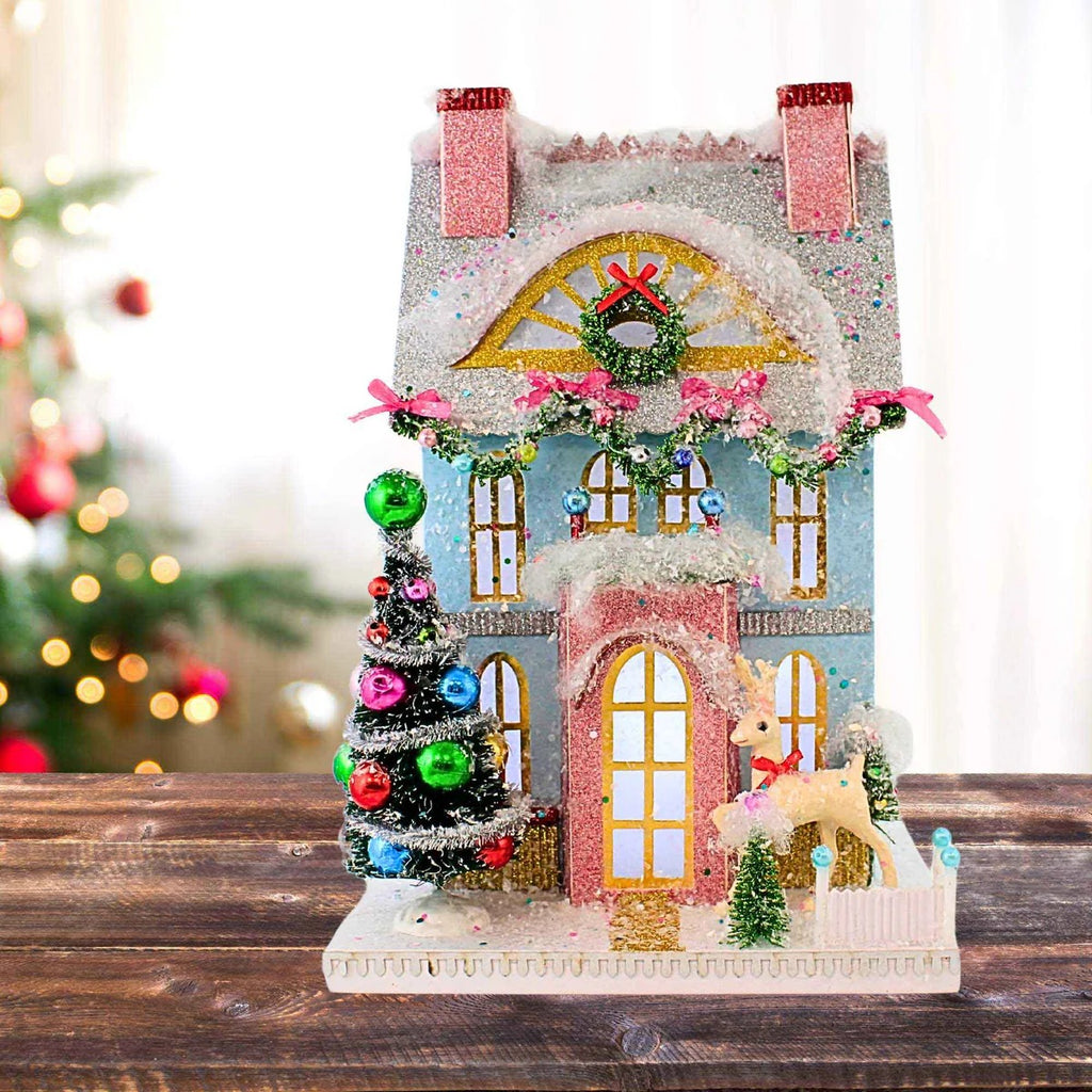 Merry Reindeer Chateau - Nested Design