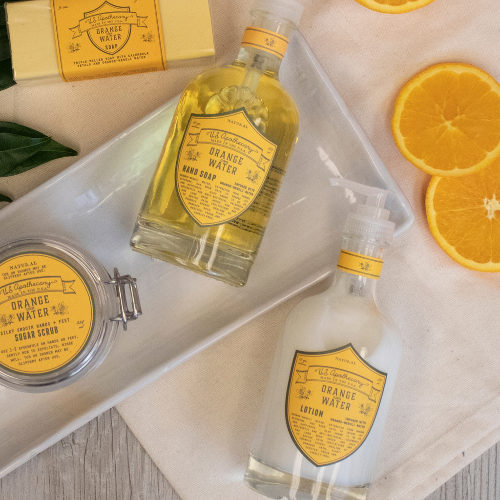 Orange Water Hand and Body Lotion - Nested Design