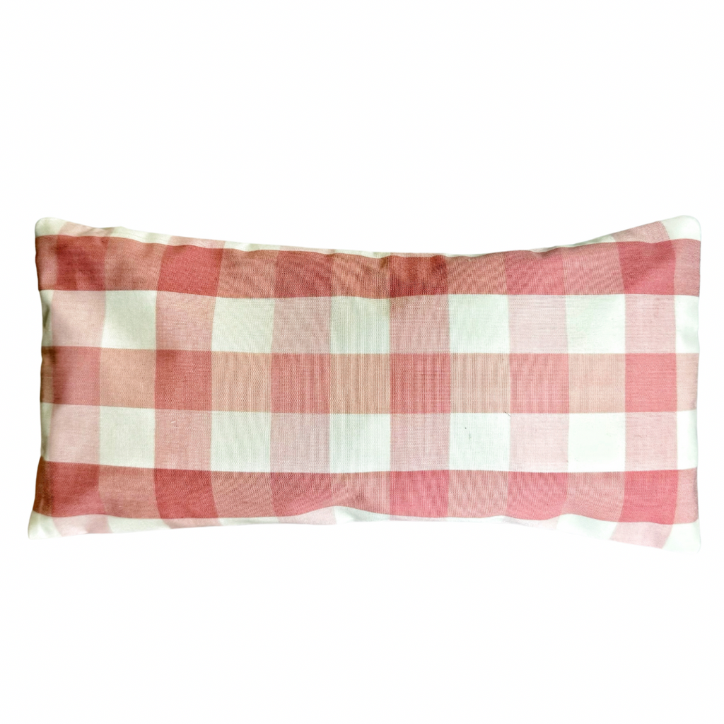 Pouch in Pink Gingham - Nested