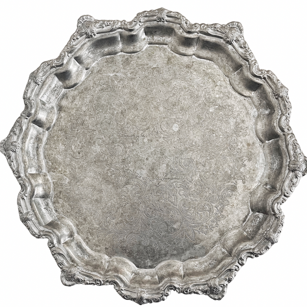 Silver Plate Tray - NESTED