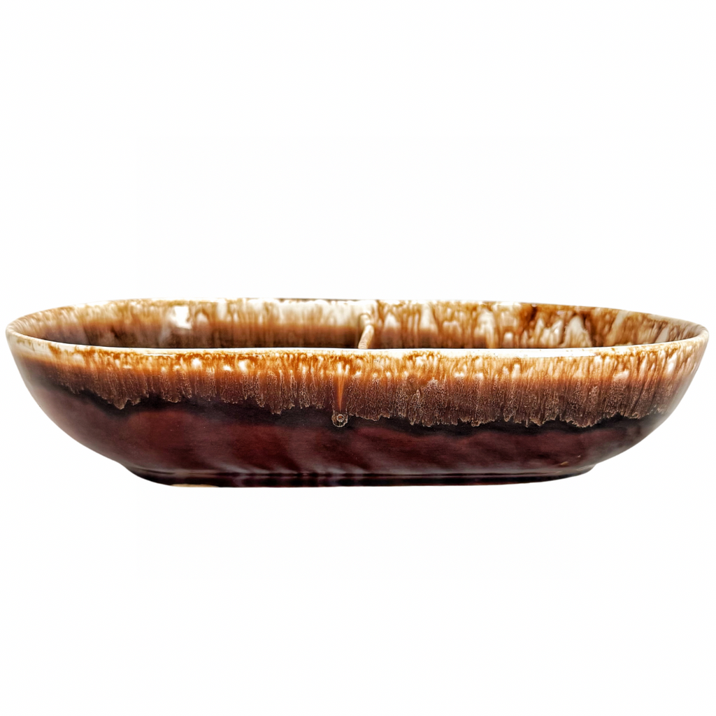 McCoy Pottery Divided Dish - Nested