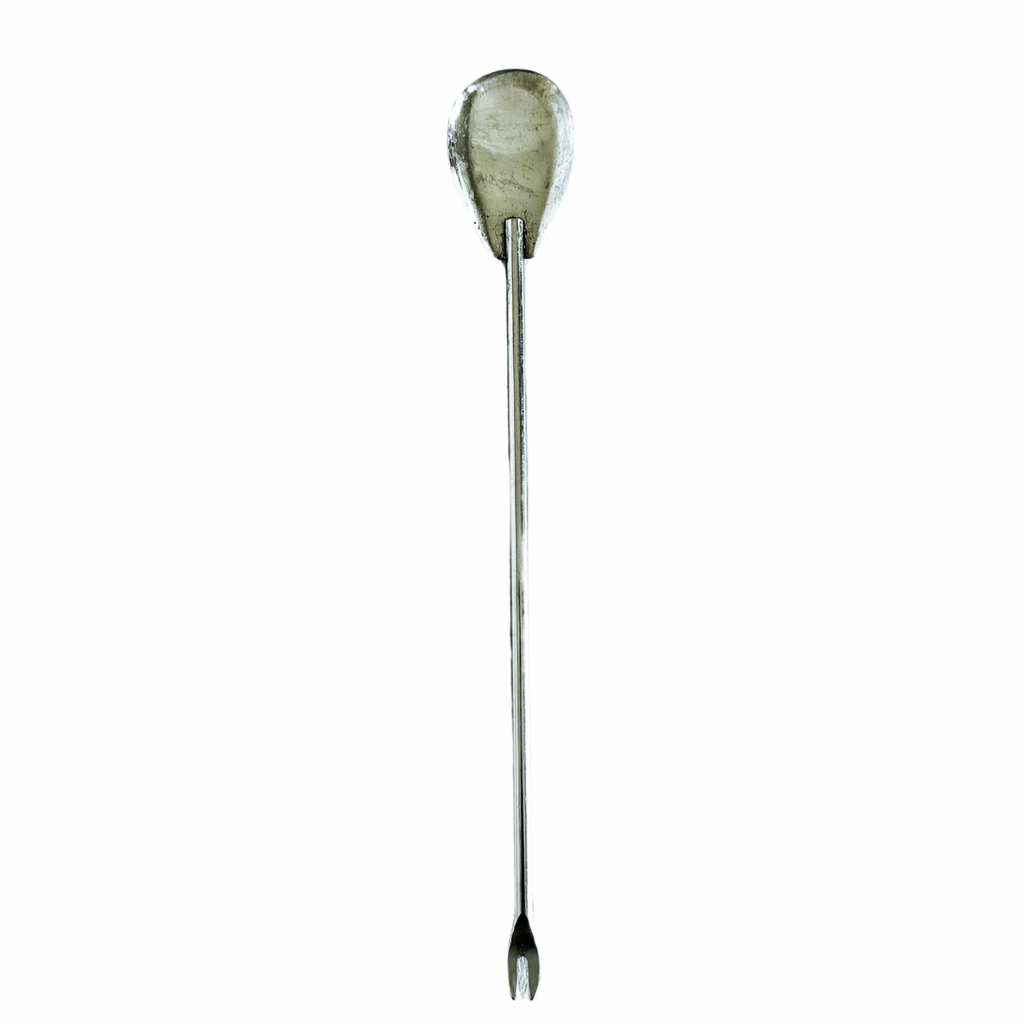 Vintage Fondue Fork and Spoon Combo - Nested