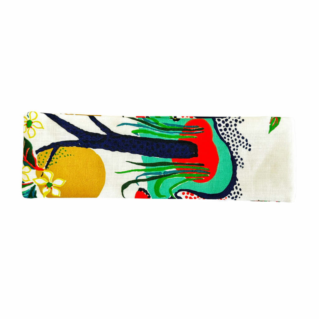 Tropical Zipper Pouch - Nested