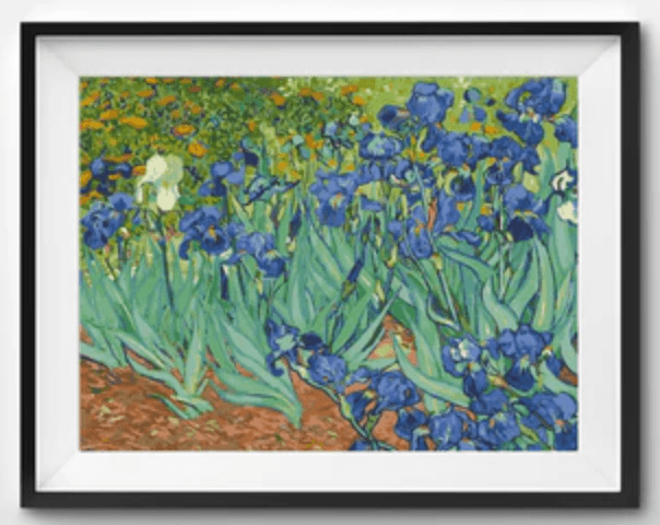 Irises, Vincent Van Gogh - Nest Interior Design