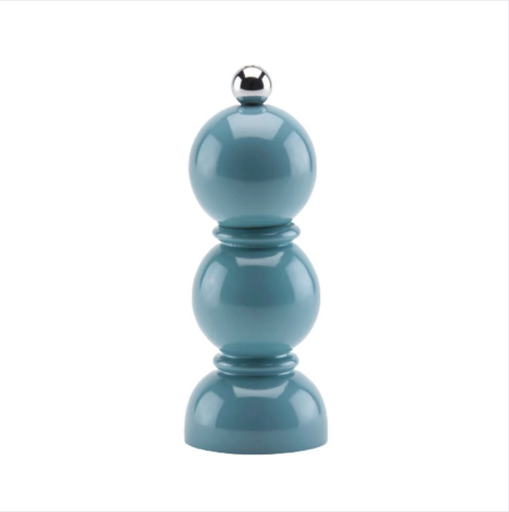 Mini Bobbin Chambray Salt or Pepper Grinder - Nested