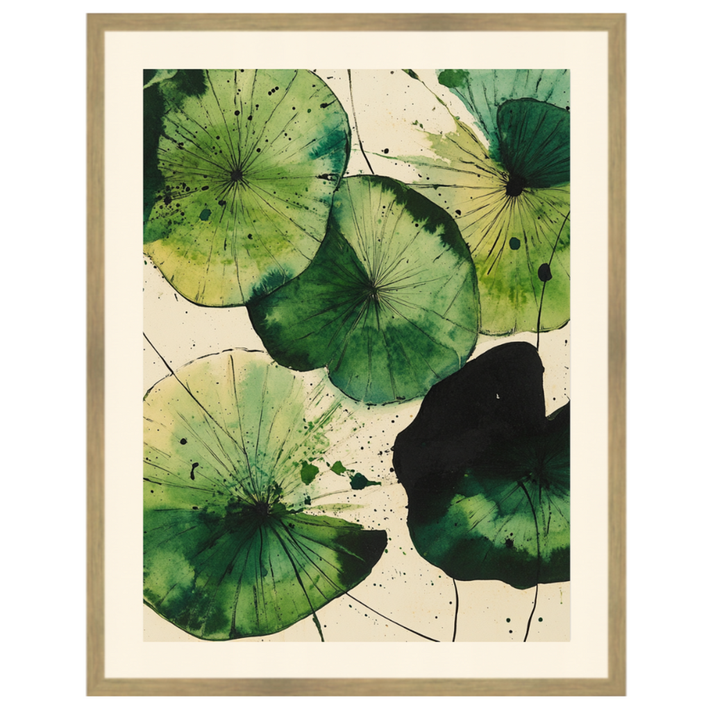 Washed Water Lily II - Nested